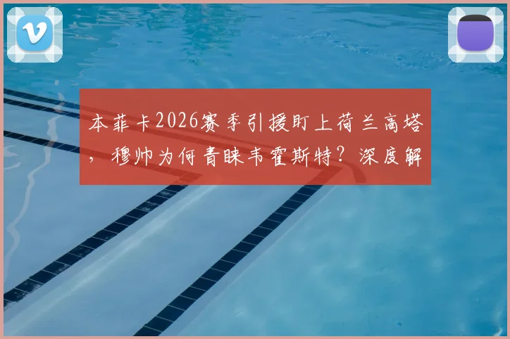 本菲卡2026赛季引援盯上荷兰高塔,穆帅为何青睐韦霍斯特?深度解析其战术适配性与转会前景